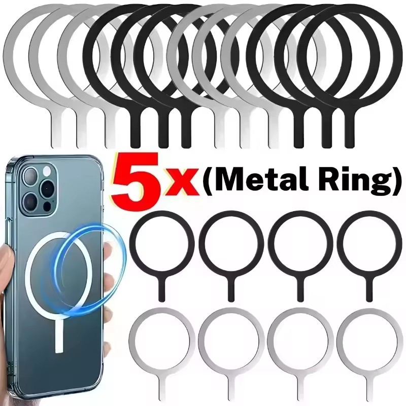 Car Phone Holder - Paslanmaz Çelik Evrensel Manyetik Metal Plaka
