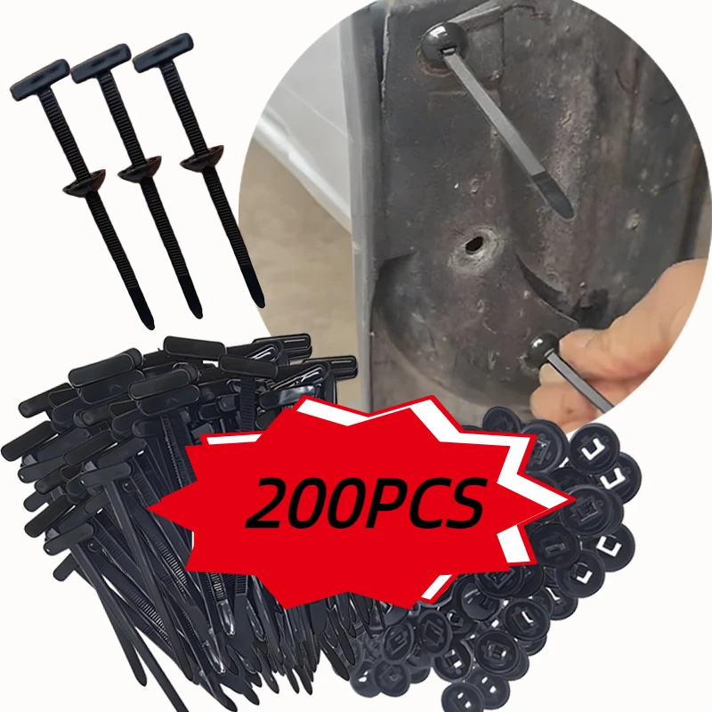 Car Cable Organizer - 5-200 adet Naylon Kablo Bağı Tokası