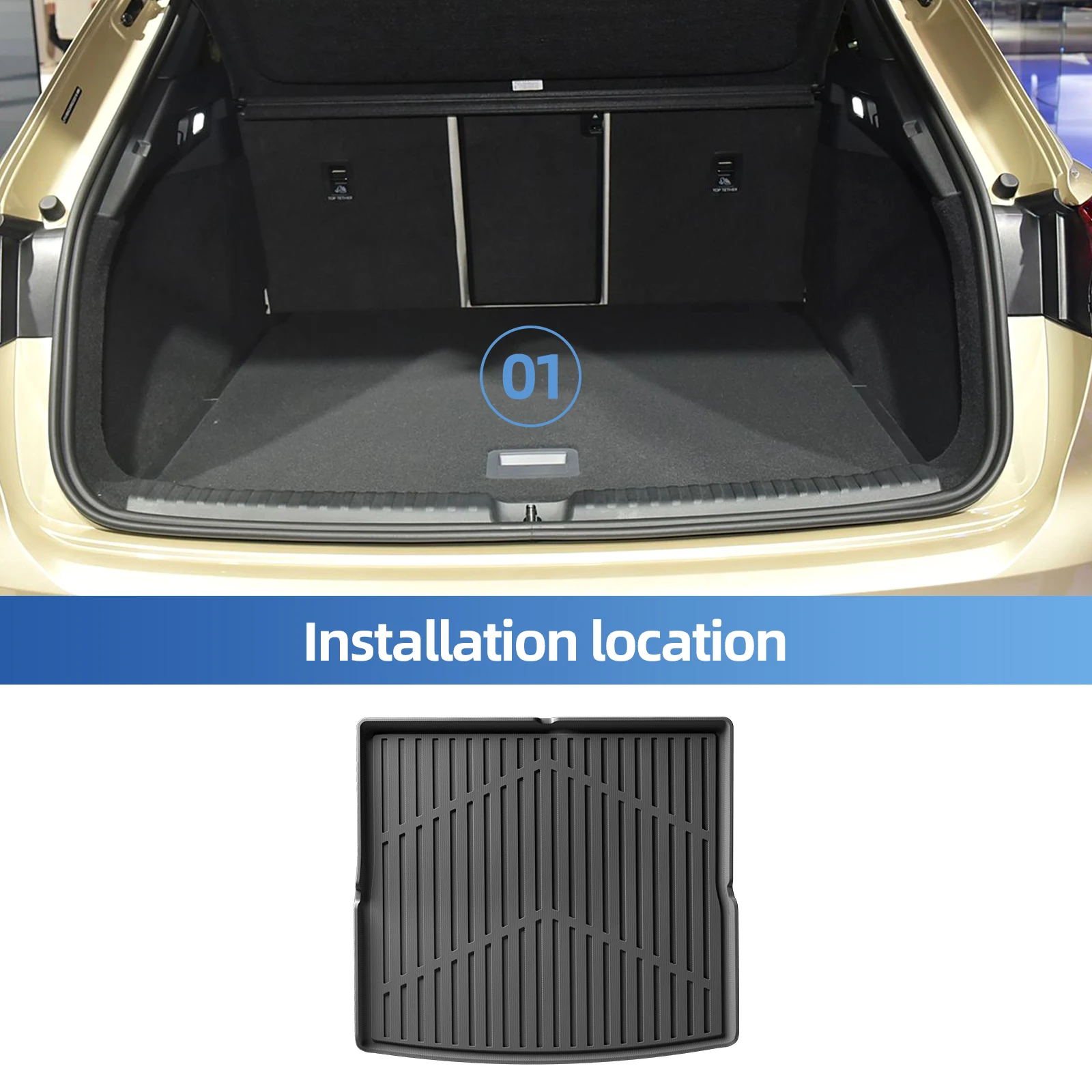 Car Floor Mat - Audi Q4 E-tron 2022-2025 2026 için