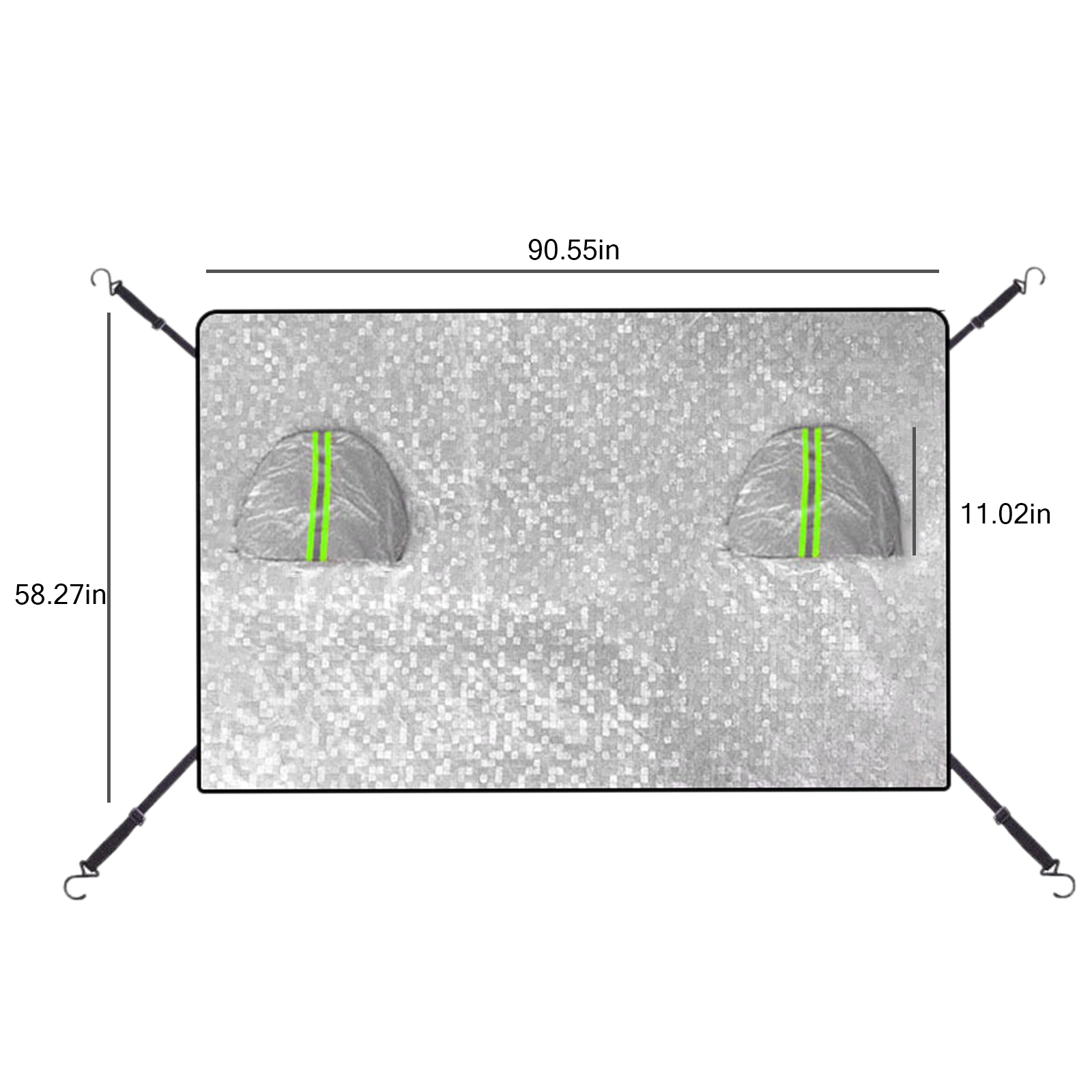Windshield Sun Shade - Evrensel Araba Ön Camı Aynalı Yansıtıcı