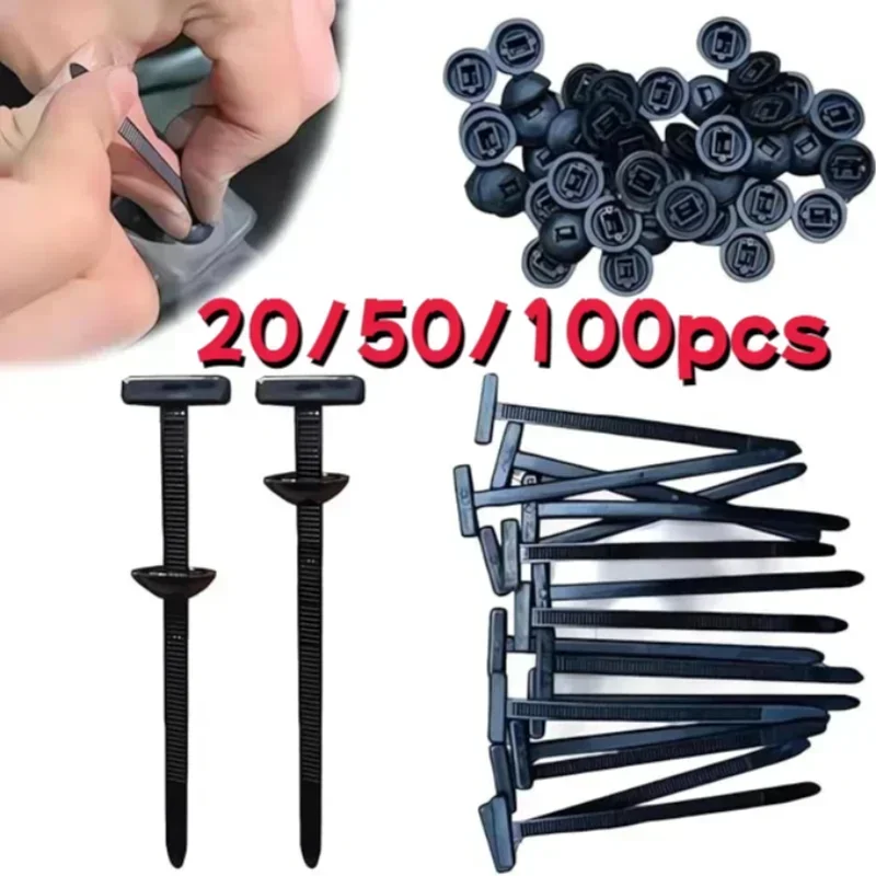 5-200 adet Naylon Kablo Bağı T - Car Cable Organizer incelemesi ve fiyatı