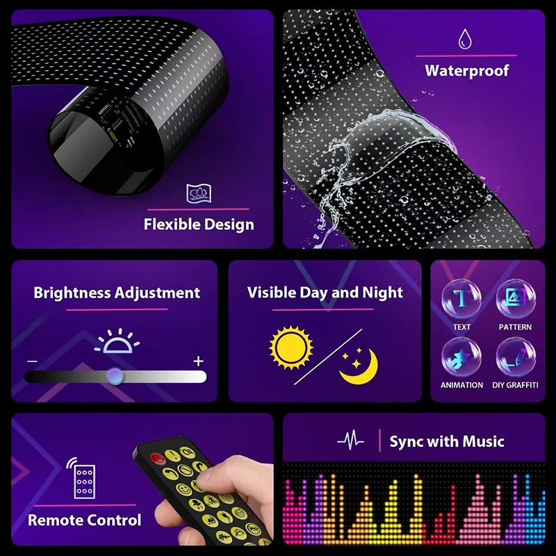 Led Ekran Kamyon Göz Araba Bur - Car Led Light incelemesi ve fiyatı