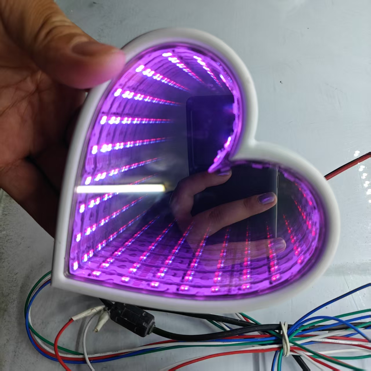 3D Çok Renkli Sonsuz Ayna Duva - Car Mirror incelemesi ve fiyatı