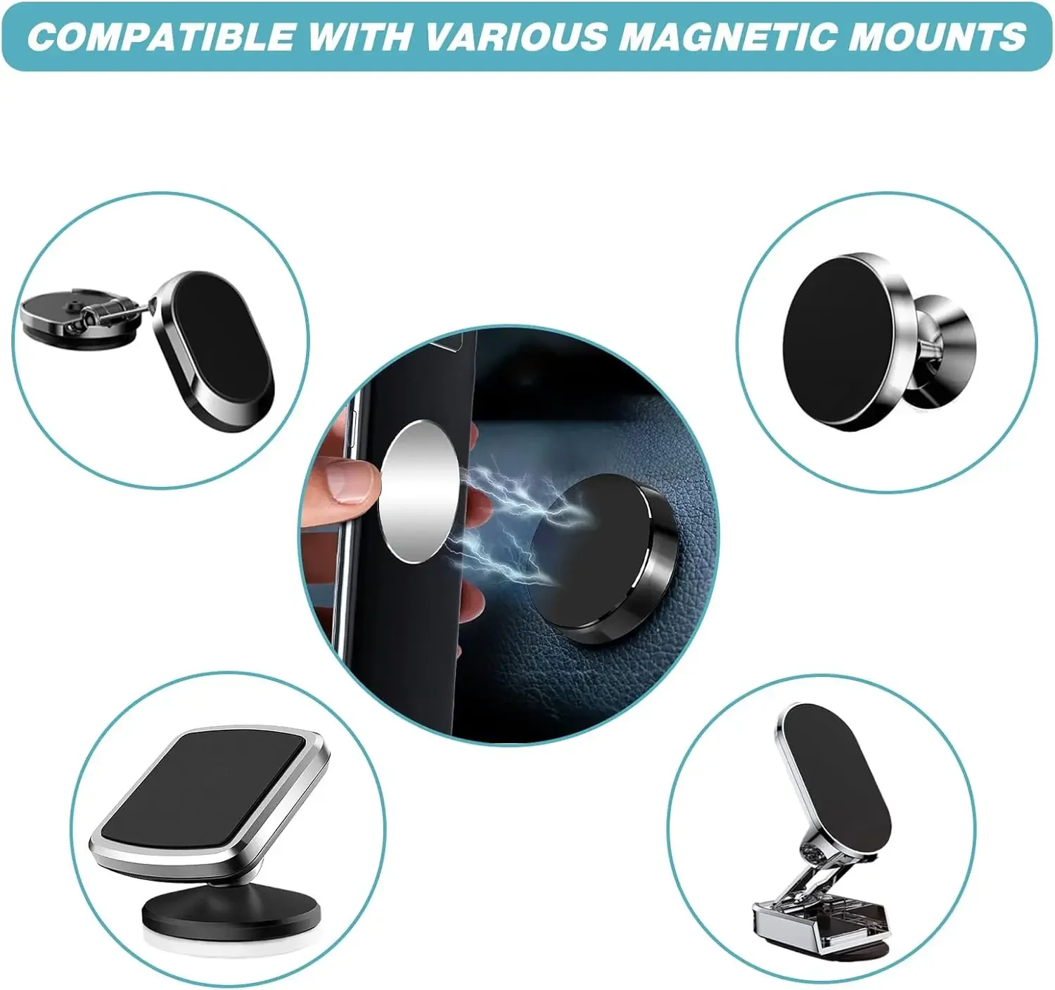 1/50 Adet Ultra İnce Metal Pla - Car Phone Holder incelemesi ve fiyatı