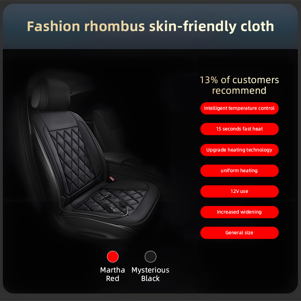 12V Evrensel Araba Isıtmalı Ko - Car Seat Cover incelemesi ve fiyatı
